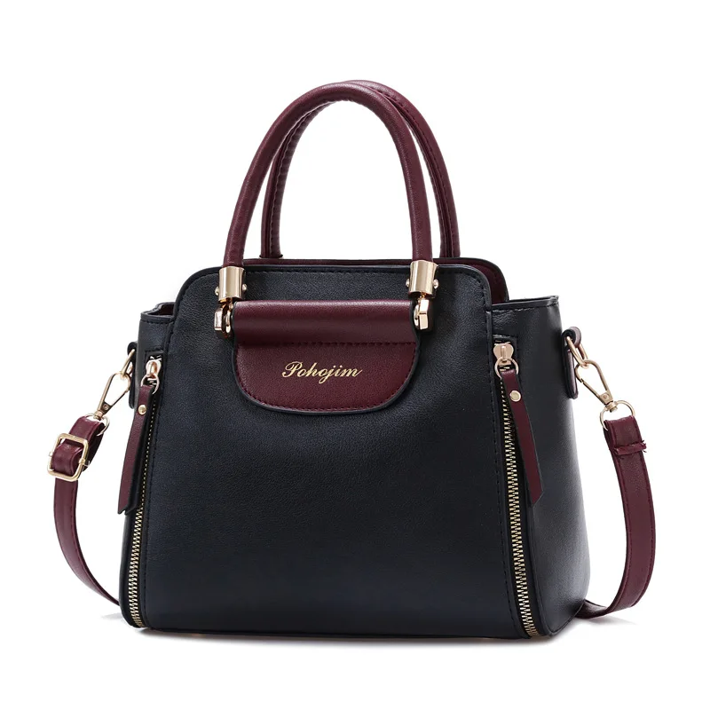 (preta) Nova Bolsa Feminina Moderna, Grande Capacidade, Luxuosa E Elegante.