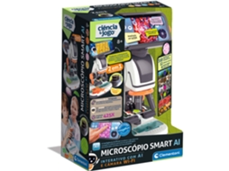 Microscópio interativo com IA CLEMENTONI Explorer Scope (Idade Mínima: 8 anos)