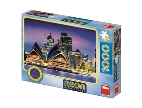Puzzle 1000 Pcs Opera de Sidney Neon Dino