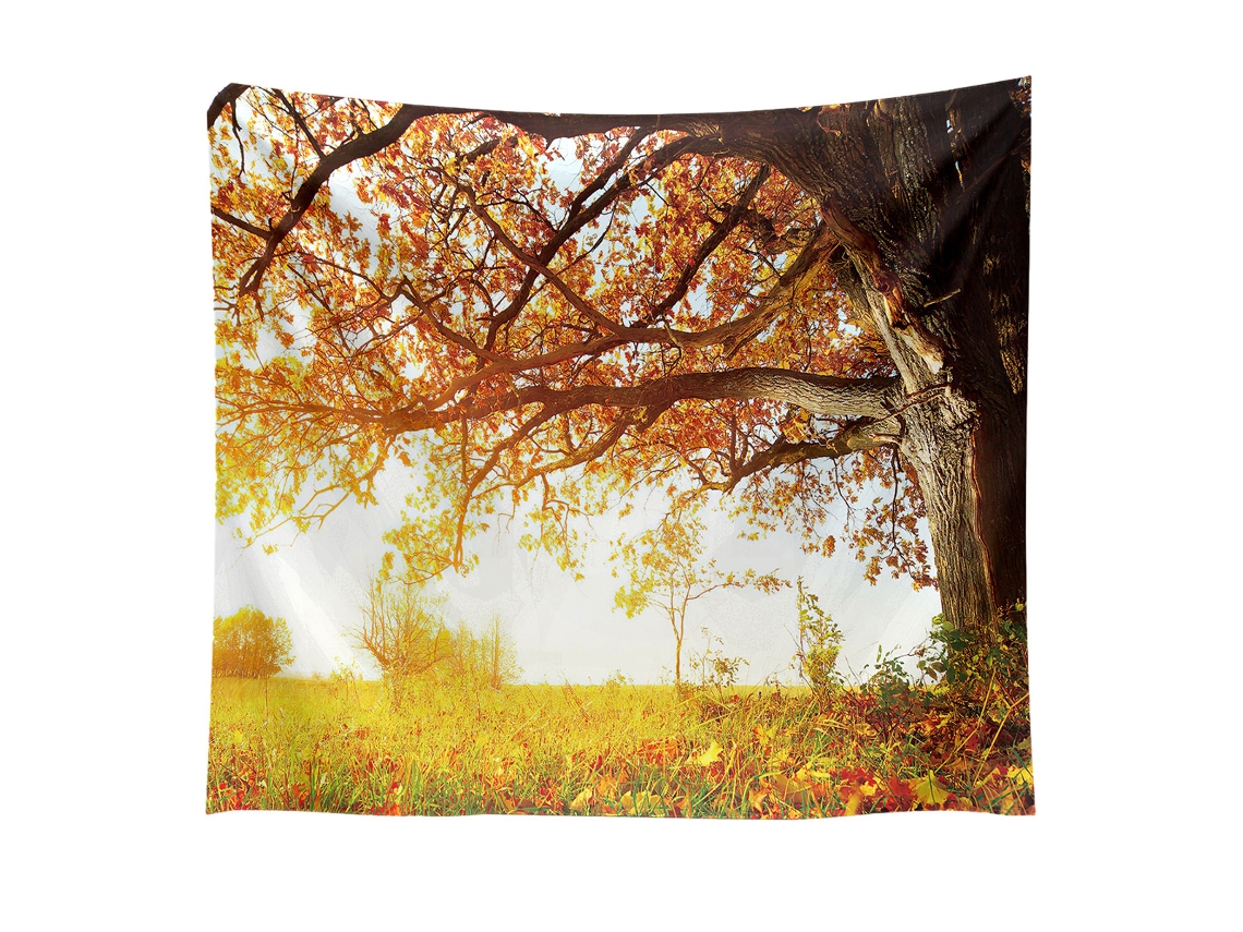 Tapeçaria Paisagem Natural Da Floresta Decoração para Quarto e Sala de Estar RNEMITERY