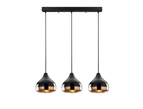 Candeeiros suspensos Metal PL5 Trilho pequeno 317cm - Nero
