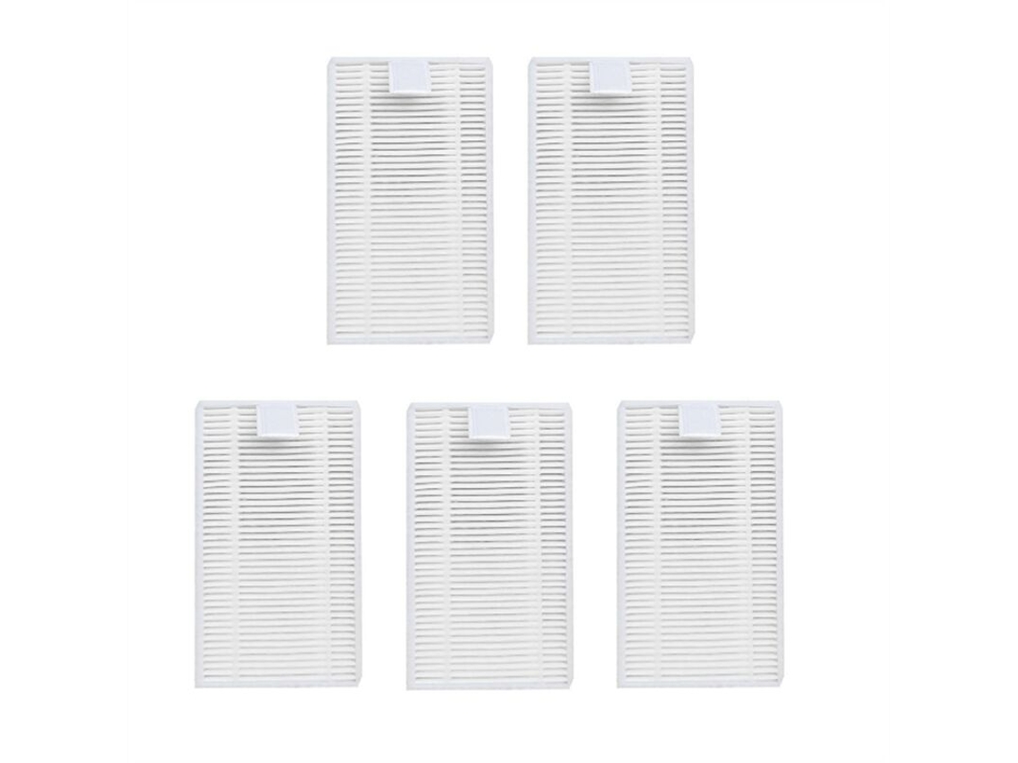 Conjunto de 5 Peças Reposição para Aspirador Robô 4090, 5090, 5490, 6090 e 7090 com Filtro Hepa BRILVIBERA