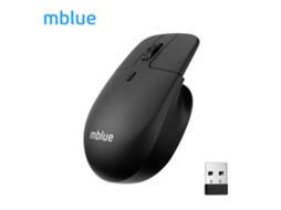 Rato Sem Fio Para Jogos Leve Mblue M203 2.4g/bt Recarregável Com Luz Indicadora Para Pc/notebook