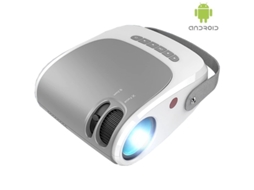 Mini Projetor H5 720P Android Branco