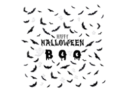 Adesivos 3d de Morcego Assustador Realístico para Decoração de Halloween Parede Festa Acessório