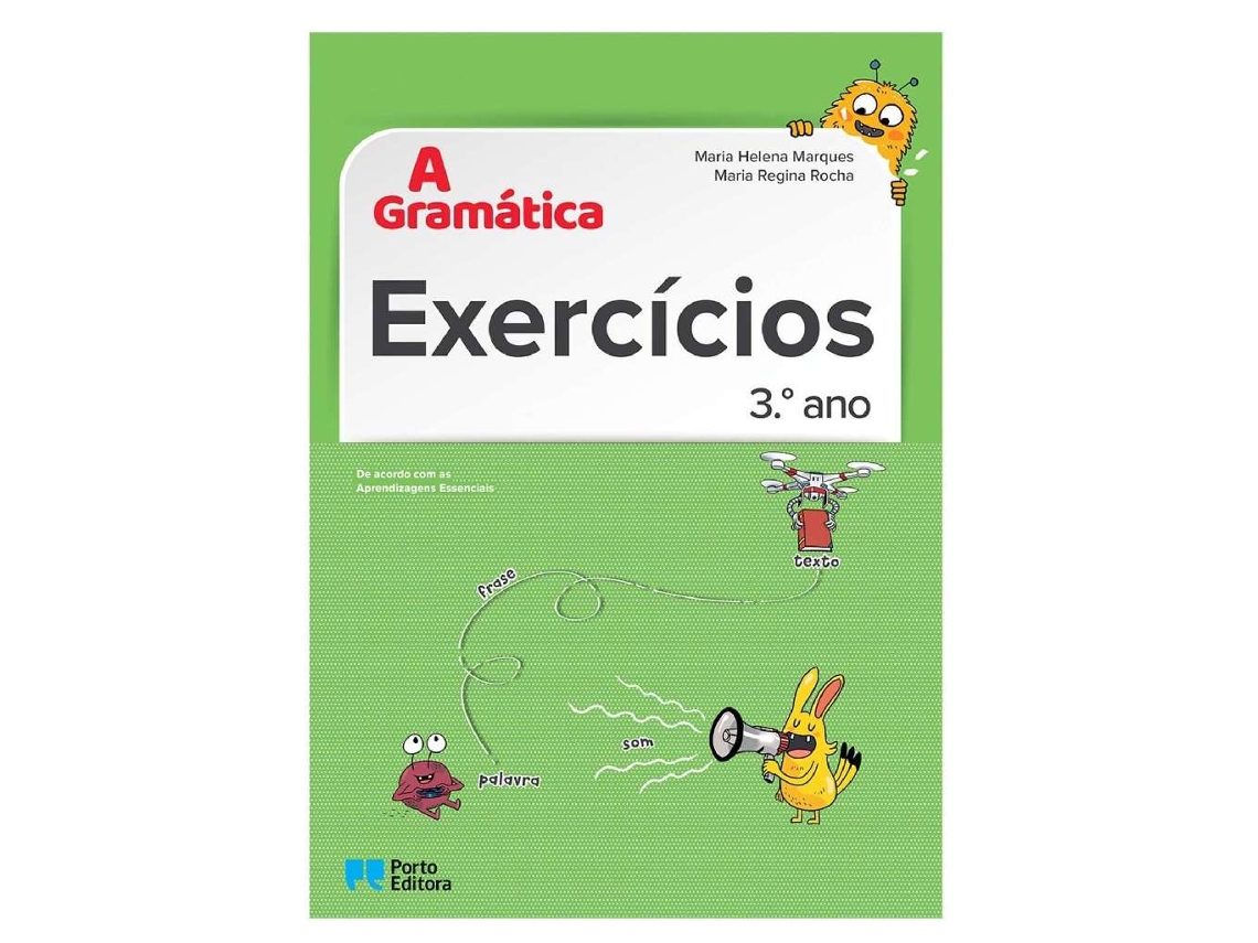 Livro A Gramática - Exercícios - 3º Ano de Maria Regina Rocha (Português)