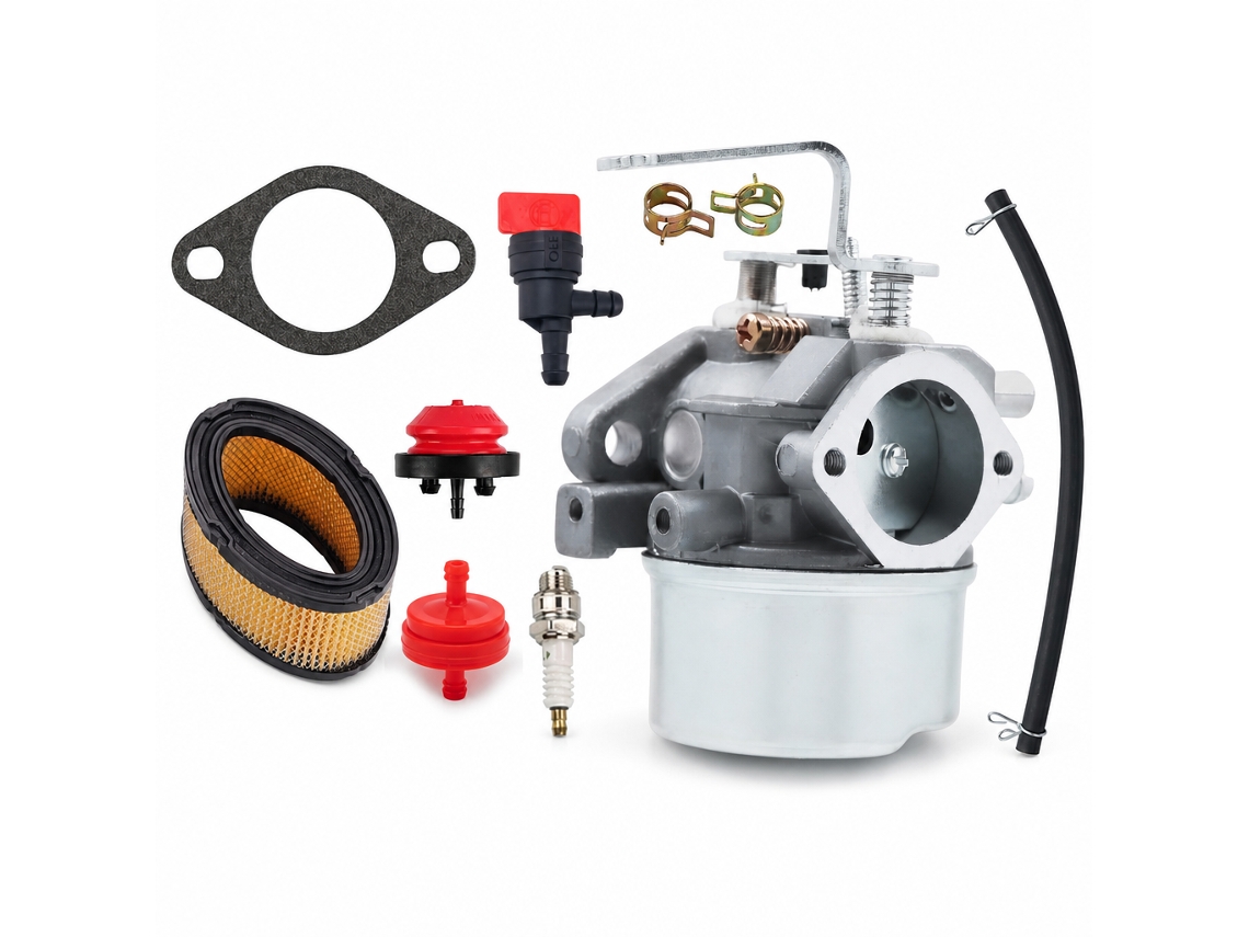 Kit De Carburador Compatível Com Tecumseh 640152a, 640023, 640051 E 640140 Para Motores 8–10 Hp
