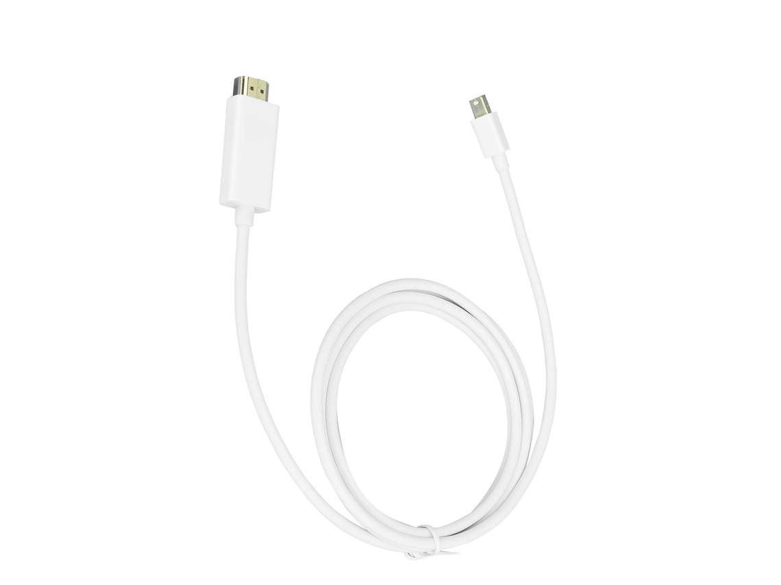 Adaptador Mini DisplayPort para HDMI, 1.8m, Compatível com MacBook Pro/iMac | S/MARCA
