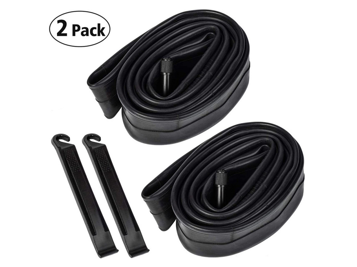 2 Pneus Internos Business com 2 Alavancas, 12/18 Polegadas, Anti furto, para Bicicleta Mtb
