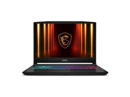 Laptop Msi Katana 15 Hx B14wfk 494xpl (preto 16 Gb Ram 512 Gb Ssd 15,6 Tomada Eu Qwerty Us Intel Core I5 Geforce Rtx 5060)