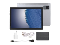 Tablet Android 12 com 8 GB de RAM e 10,1 polegadas com capa Outros