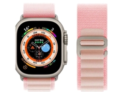 Pulseira ORYSIN Alpine Hook para Apple Watch Series 9 41mm, design rosa, resistente e elegante.