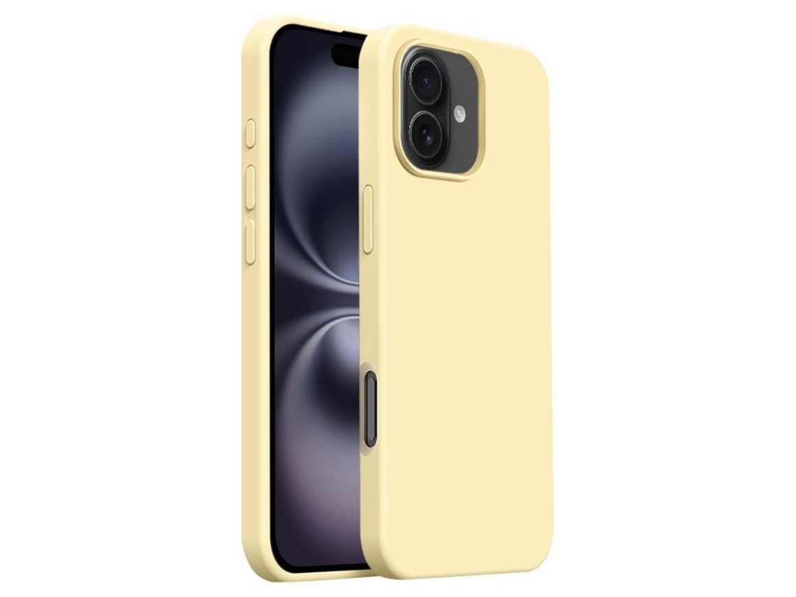 Capa De Silicone Líquido Ultra Fina Para Iphone 16 Plus - Cobertura Total - Magsafe