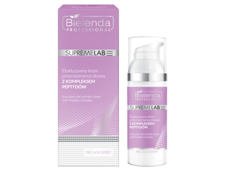 Creme Antirrugas Bielenda Exclusive 50ml com Complexo Peptídico Avançado Bielenda Professional