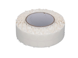 1000 Adesivos de Mecha de Vela Redondo D20x1mm Resistente ao Calor, Duplo Face, Espuma para Vidros e Latas | S/MARCA