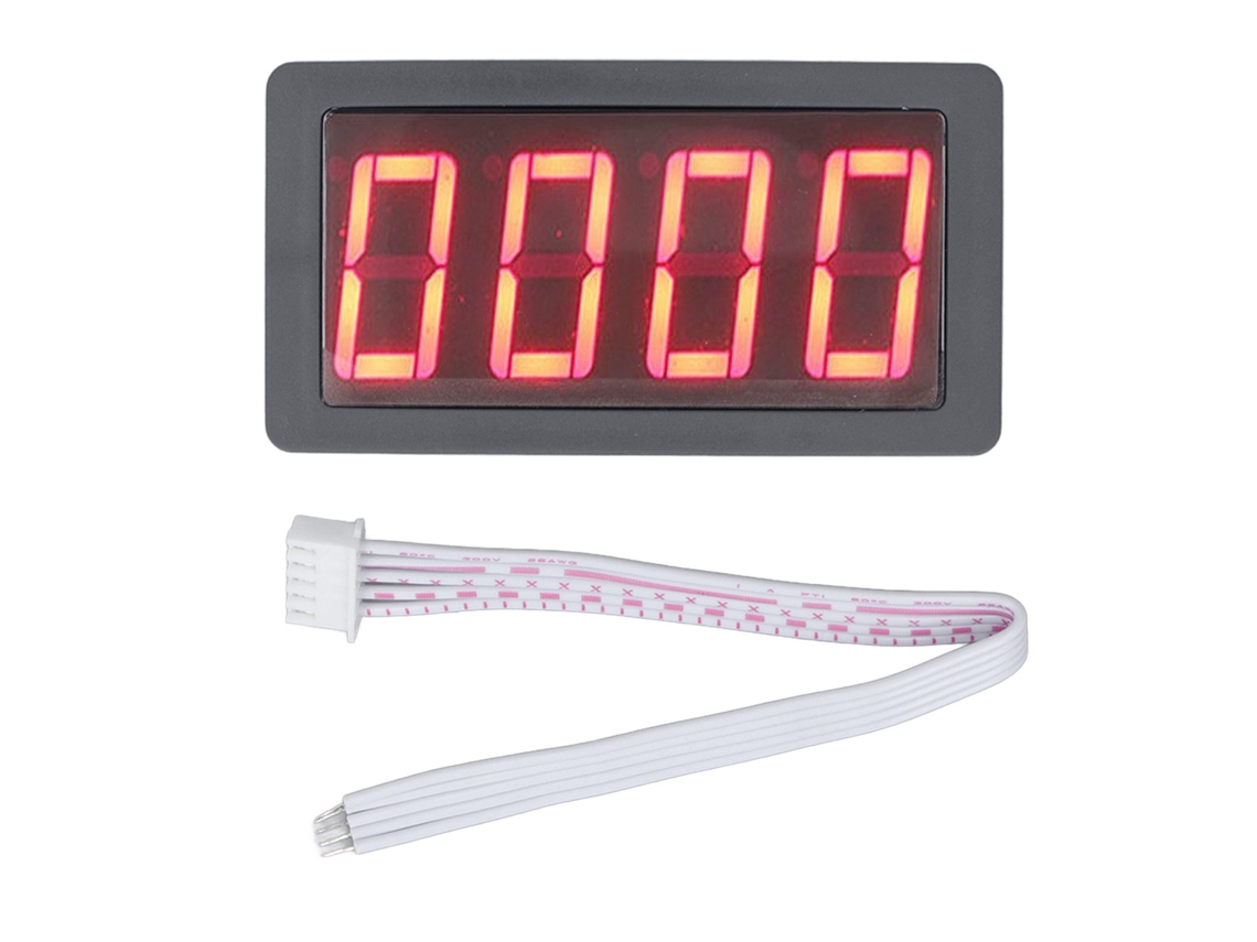 Contador De Frequência Digital Inteligente Led Timer Contagem Regressiva 100khz Dc8‑24v