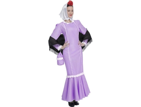 Fato de Menina Chulapa Lilás
