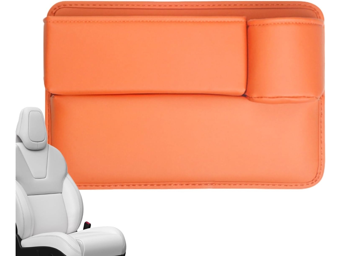 Organizador De Assento, Ergonômico, Porta-copos Resistente, Suporte Para Celular