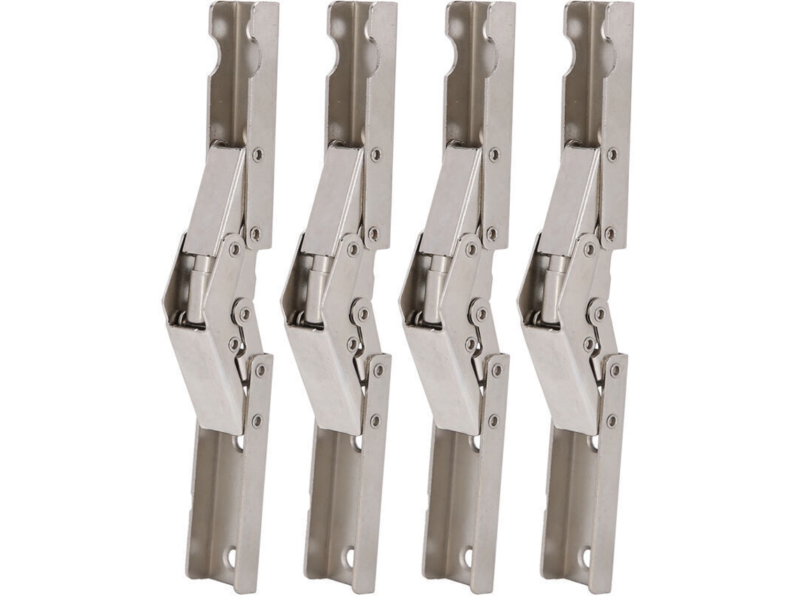 Dobradiças Em Formato De Ponte Para Armários, Conjunto Com 4 Unidades, Para Portas Acessórios Para Móveis