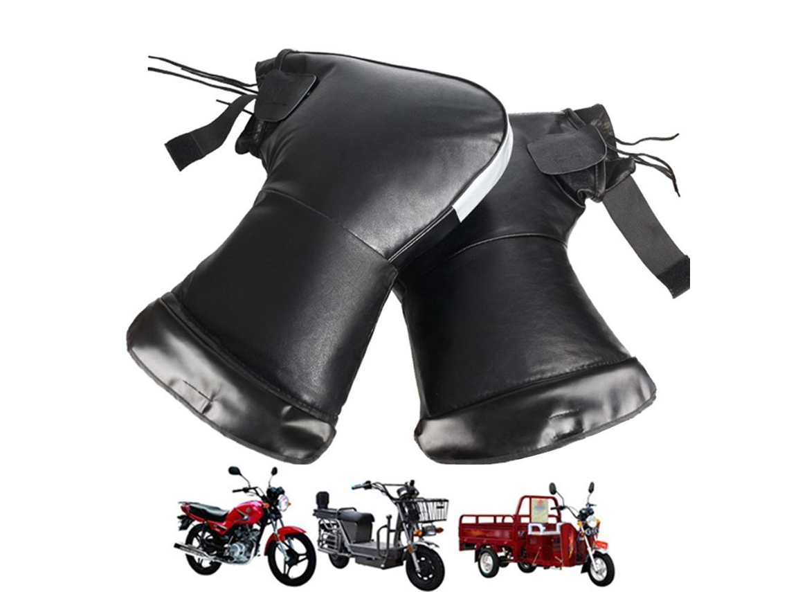 Luvas para Guidão de Moto e Bicicleta Impermeáveis e Aprovação ao Vento para Inverno | S/MARCA