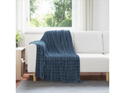 Vidaxl Cobertores De Sofá 6 Unid. Azul Marinho 150 X 130 Cm 2.75 Kg Lã