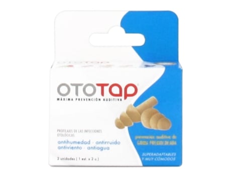 Tampões de Ouvido OTOTAP Goma 2 Unidades