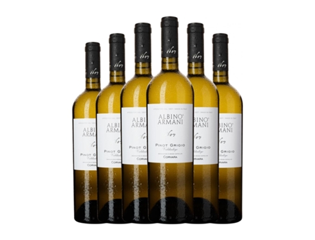 Vinho branco ALBINO ARMANI Cru Vigneto Corvara Pinot Cinza Valdadige Terra dei Forti (0.75 L - 6 Unidades)