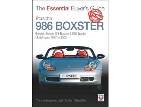 Livro porsche 986 boxster de adrian streather (inglês)