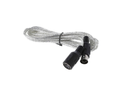 Cabo de extensão MIDI XLR para teclado, núcleo de 5 pinos, guitarra elétrica, cabo Cannon Link Slowmoose