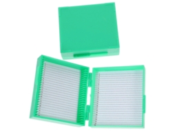 Conjunto De 2 Caixas Para Lâminas De Microscópio Com Vários Compartimentos, Suporte Para Armazenamento De Lâminas E Recipiente Para Lâminas. Hengjian