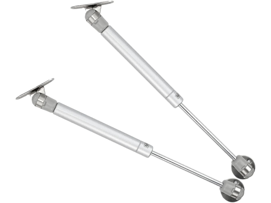 Para Com Suporte A Gás, 2 Peças, Telescópicas, Trava Cozinha.