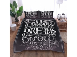 Capa de Edredom com Microf em Microfibra Fronha 240x260cm, 240 X 260 Cm