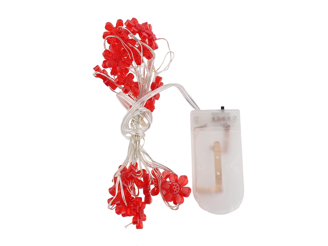 Laxiscreed Luz Led Decorativa Com Flores E Folhas Para Natal E Halloween, Interior E Exterior