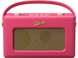 Rádio Portátil ROBERTS Revival RD60 Rosa (Digital - FM/DAB/DAB+)