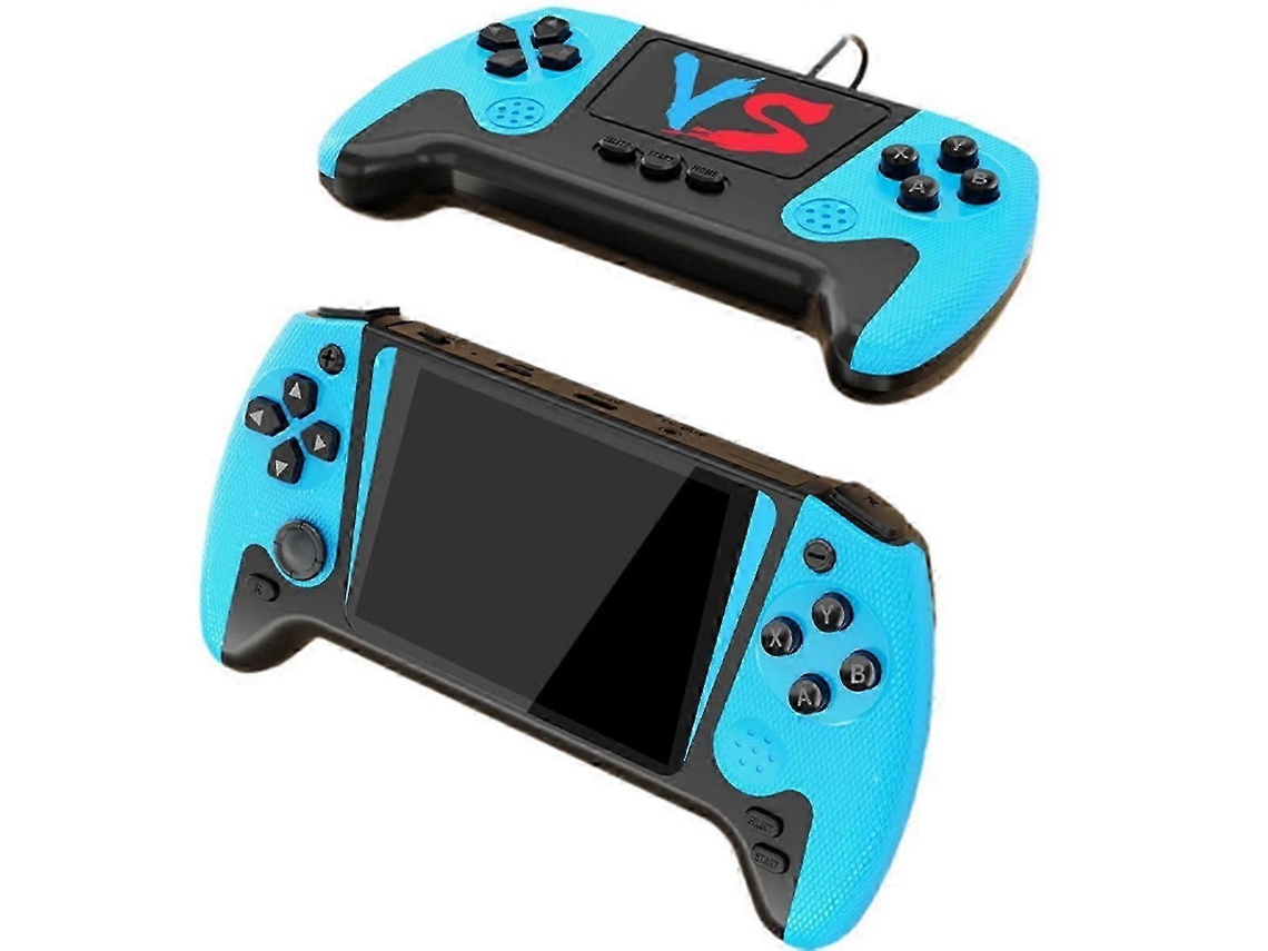 Console De Videogame Portátil 500 Em 1, Estilo Arcade Retrô Nostálgico De 3,5 Polegadas, Suporta Dois Jogadores, Azul Ly Ebike