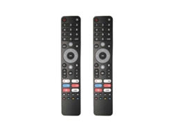 Conjunto de 2 controles remotos universais para TVs DEXP, Viomi e Chiq