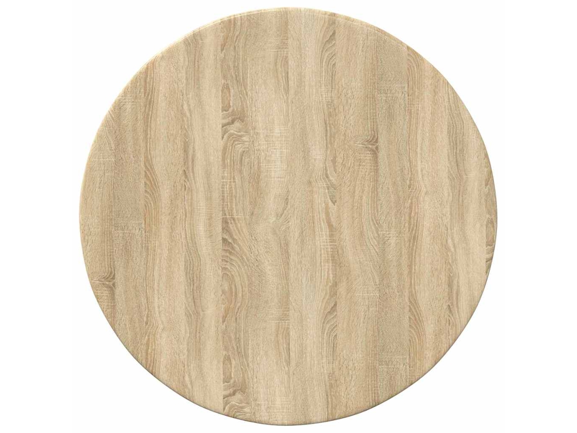 Conjunto 1 Tampo De Mesa Vidaxl Castanho Derivados De Madeira (ø 40 X 1,5 Cm)