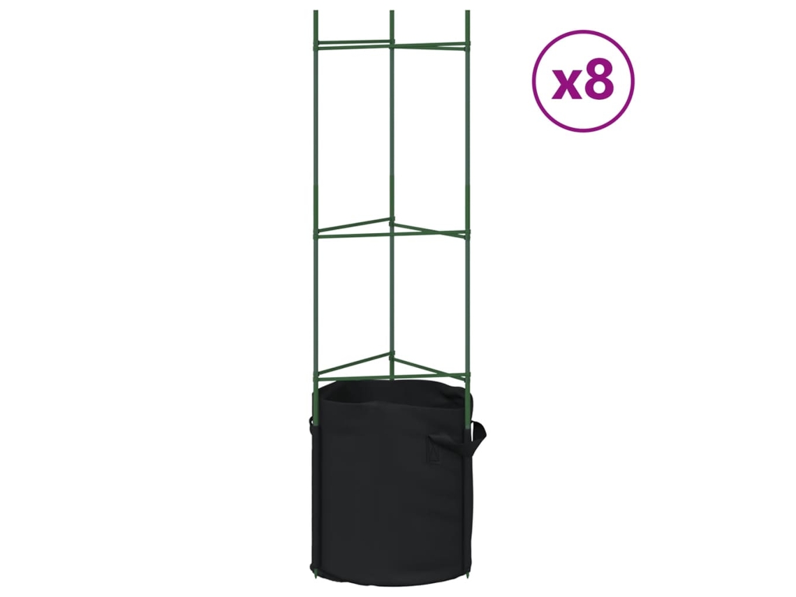 Tomato Cage, Tomato Cages Vidaxl Verde Aço (116 Cm)