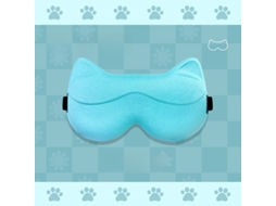 Esta Máscara De Dormir Infantil Universal Com Estampado Animal Vem Com Alças Ajustáveis. Azul Hexinyigjly