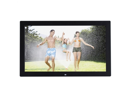 Moldura Digital 18.5 Polegadas Hdmi Preta SUNSKY