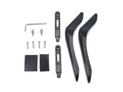 Base universal para TV 32-65 polegadas, compatível com Samsung, Vizio, Sony, preta, AQUAFORGE