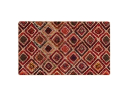 Conjunto 1 Tapete Runner Vidaxl Multicolorido Poliéster (80 X 100 Cm)