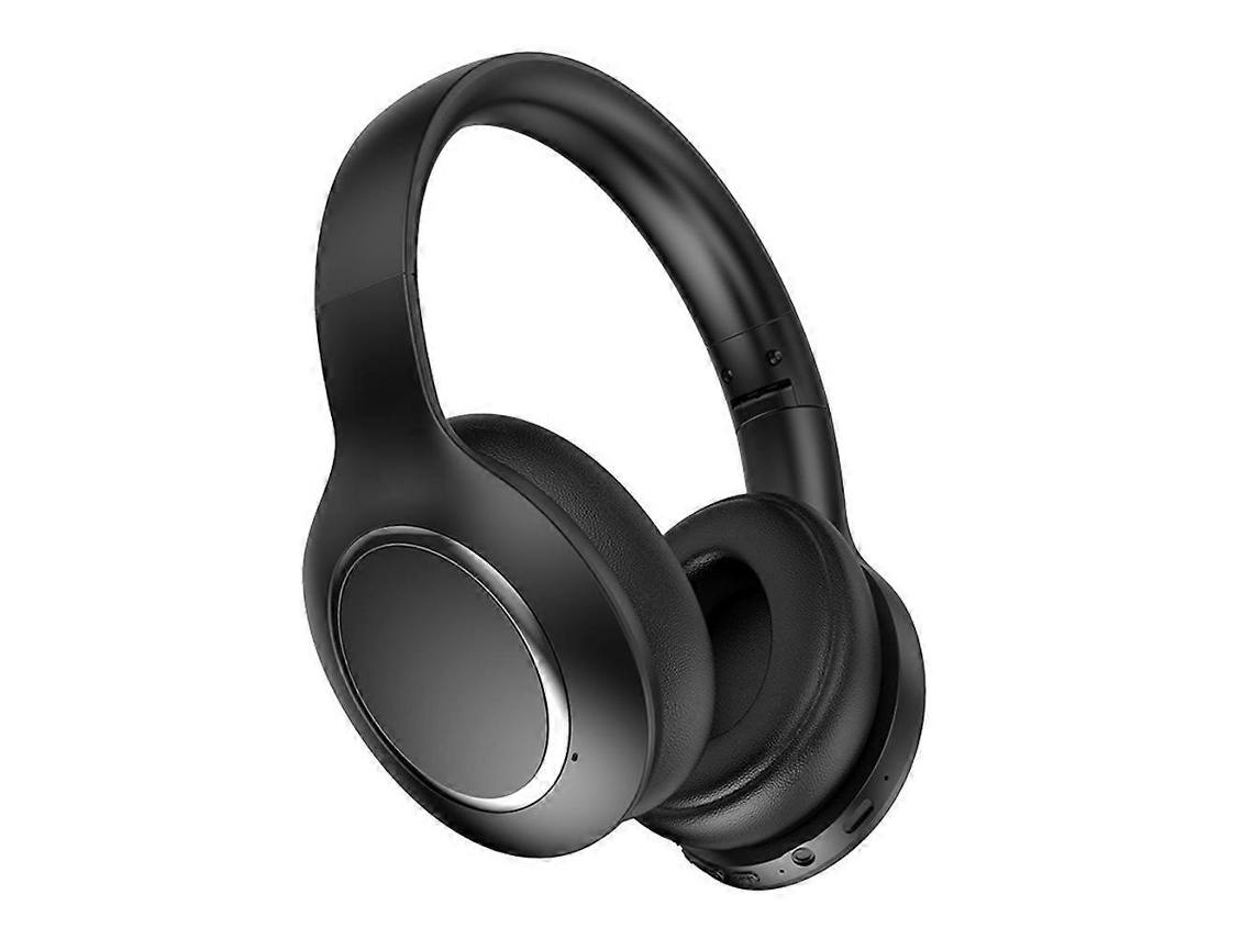 Fone De Ouvido Supra Auricular Tipo D P6066 Com Cancelamento De Ruído Ativo, Bluetooth 5.3 E Entrada Auxiliar. Brilvibera