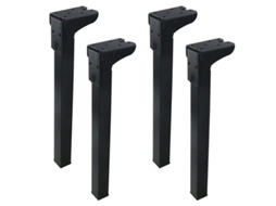 2026 4 Mesas de Sobremesa Plegables de Metal Con Altura de 300mm/12 Pulgadas para Muebles, Hogar Y Decoración Zkc 300mm