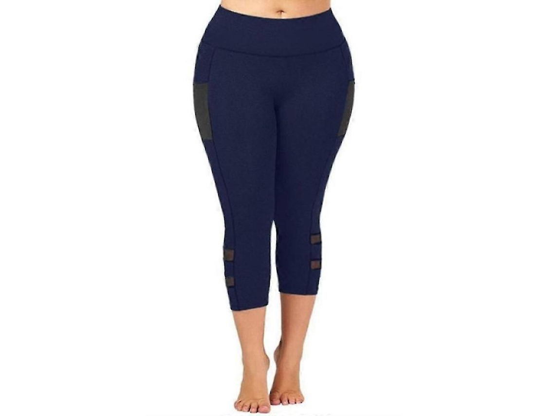 Leggings Deportivos Para Mujer Para Gimnasia E Fitness Ropa Deportiva Azul Escuro 4xl