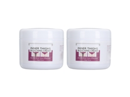 2 Peças De Creme Hidratante E Clarificante 30g Para Coxas, Joelhos E Cotovelos