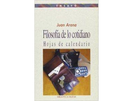 Livro Filosofia De Lo Cotidiano de Juan Arana