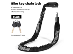 Business trava de Cadeia para Bicicleta Anti roubo Resistente com 2 Chaves para Bicicleta Moto Porta Fonte