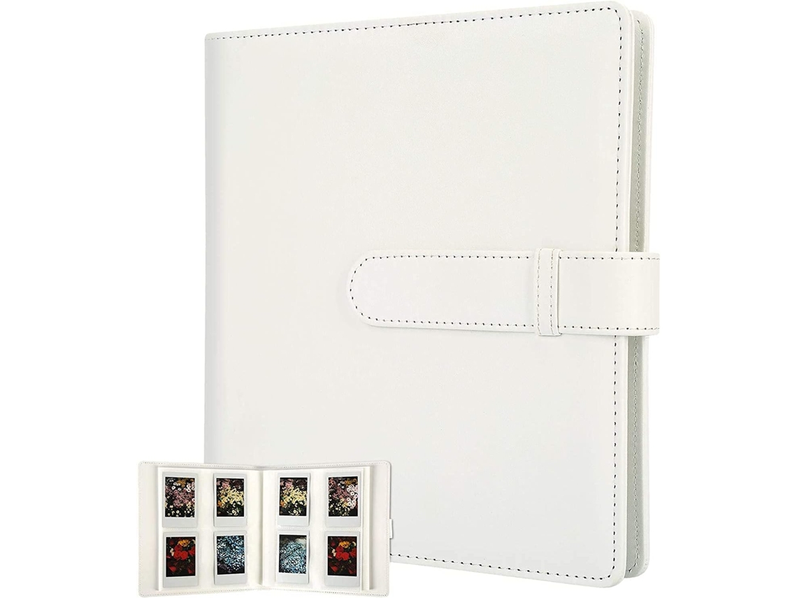 Álbum De Fotos Com 256 Bolsos Para Câmeras Instantâneas Fujifilm Instax Mini Liplay 11 90 70 50s 26 25 9 8+ 7s/ Impressora Mini Link Sp, 1, Branco
