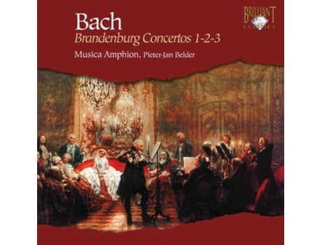 Cd Brandenburg Concertos 1-2-3 Brilliant Classics